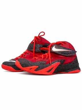 LeBron Premium Soldier VIII “University Red” Basketball Shoes – Size 12 EUC